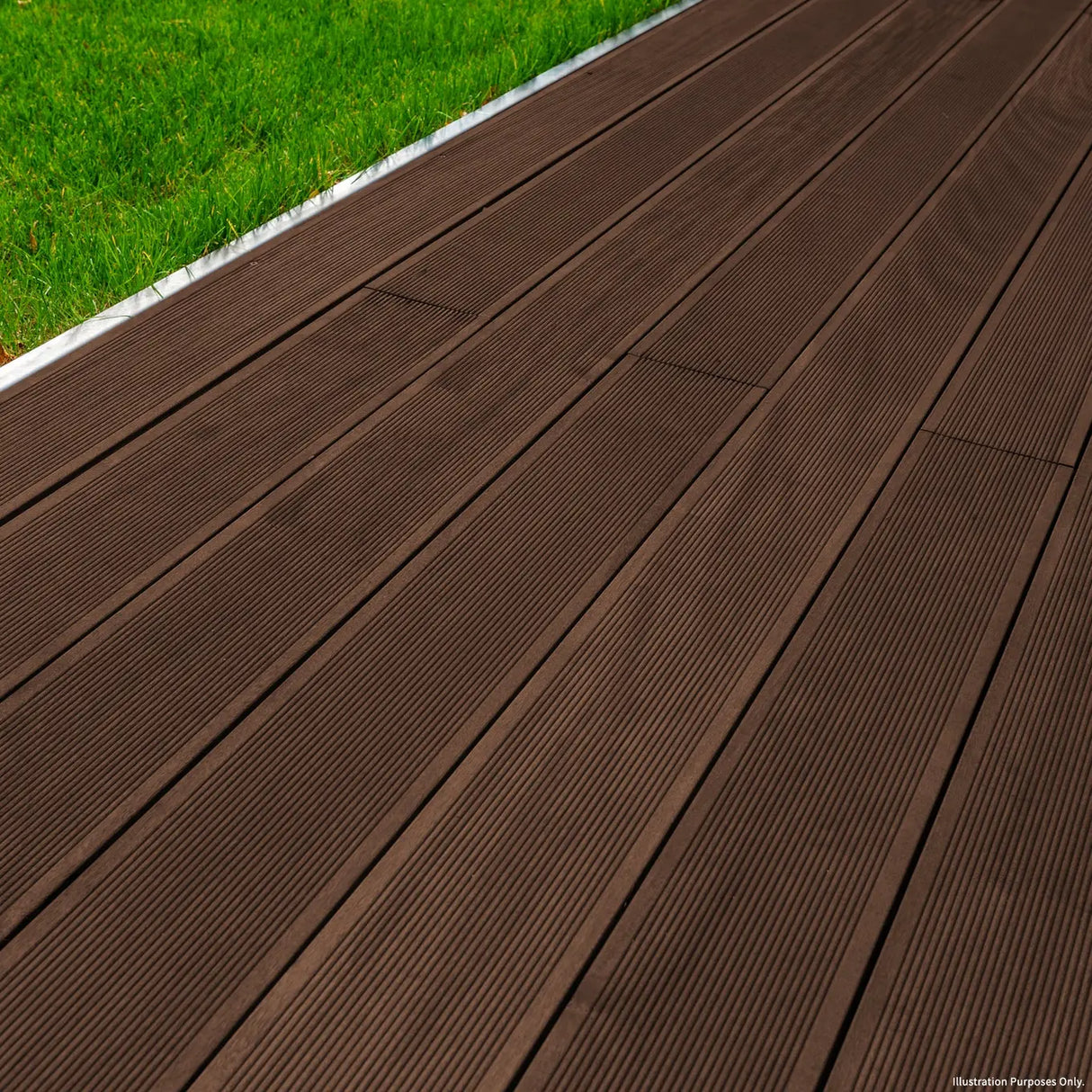 Jard Composite Decking - 7 SQM - Conker Brown
