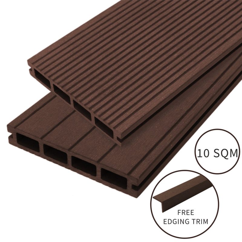 Jardí Composite Decking - 10 SQM - Conker Brown