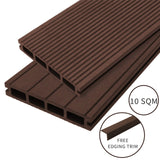 Jard Composite Decking - 10 SQM - Conker Brown