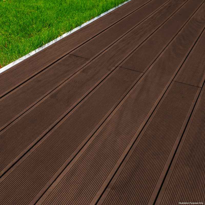 Jard Composite Decking - 10 SQM - Conker Brown
