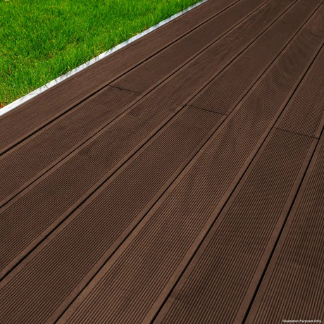 Jard Composite Decking - 10 SQM - Conker Brown