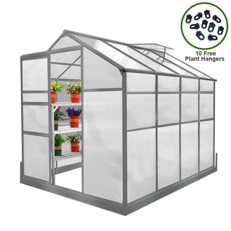 Greenhouse 6ft x 8ft With Base