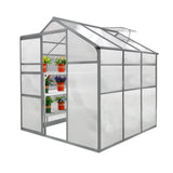 Greenhouse 6ft x 6ft And 2 x Water-resistant Racks