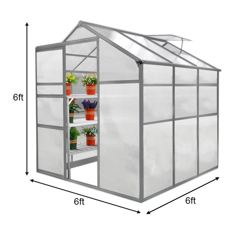 Greenhouse 6ft x 6ft