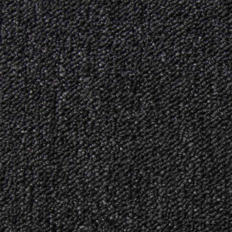 40 x Carpet Tiles Charcoal Black 10m2