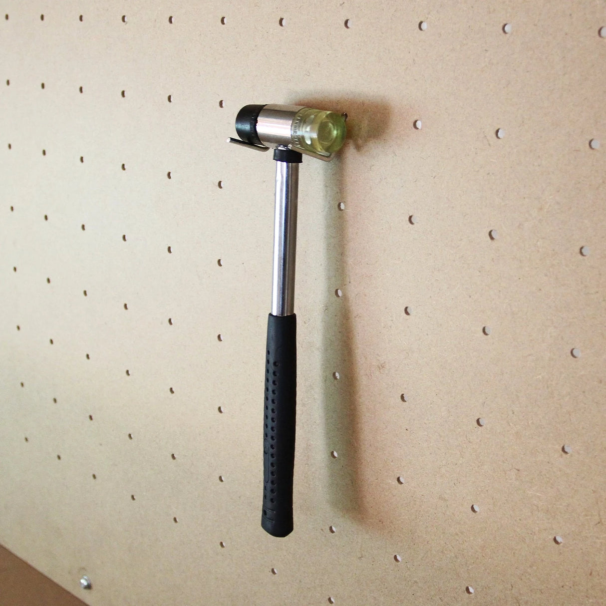 Workbench With Pegboard And Drawer In Black