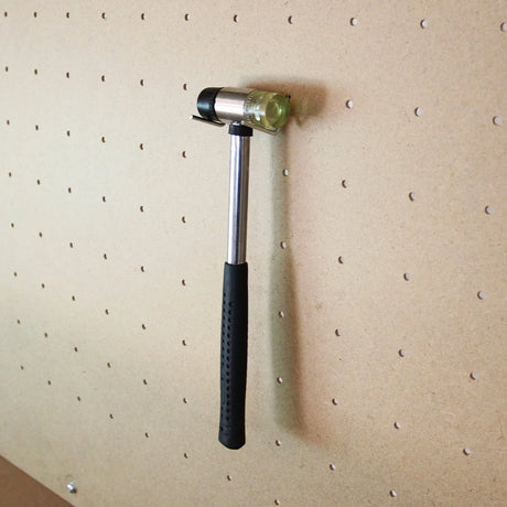 Workbench With Pegboard And Drawer In Black