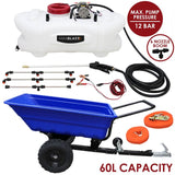 Off Road ATV Trailer and 60 Ltr Sprayer Bundle