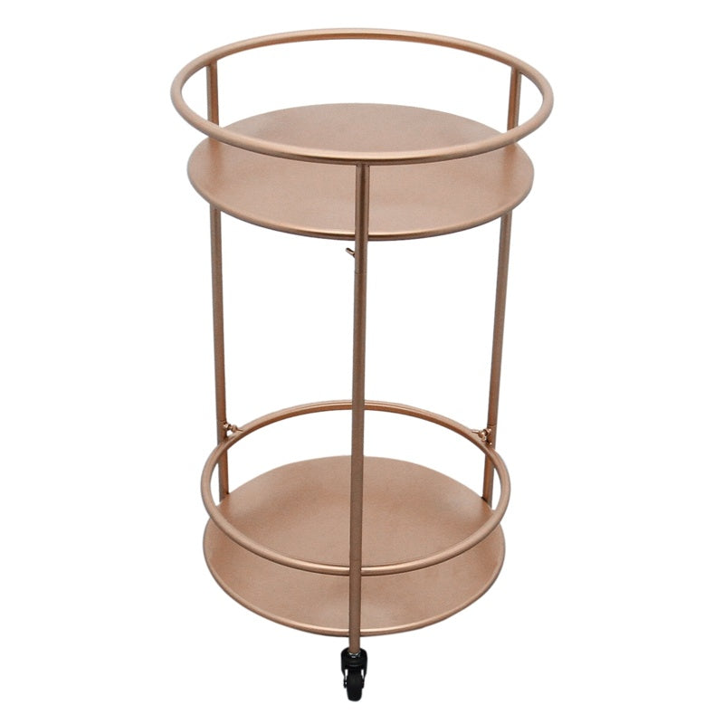 Rose Gold Drinks Trolley Bar Cart - Small