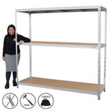 Galvanised Steel Heavy-Duty Racking Unit