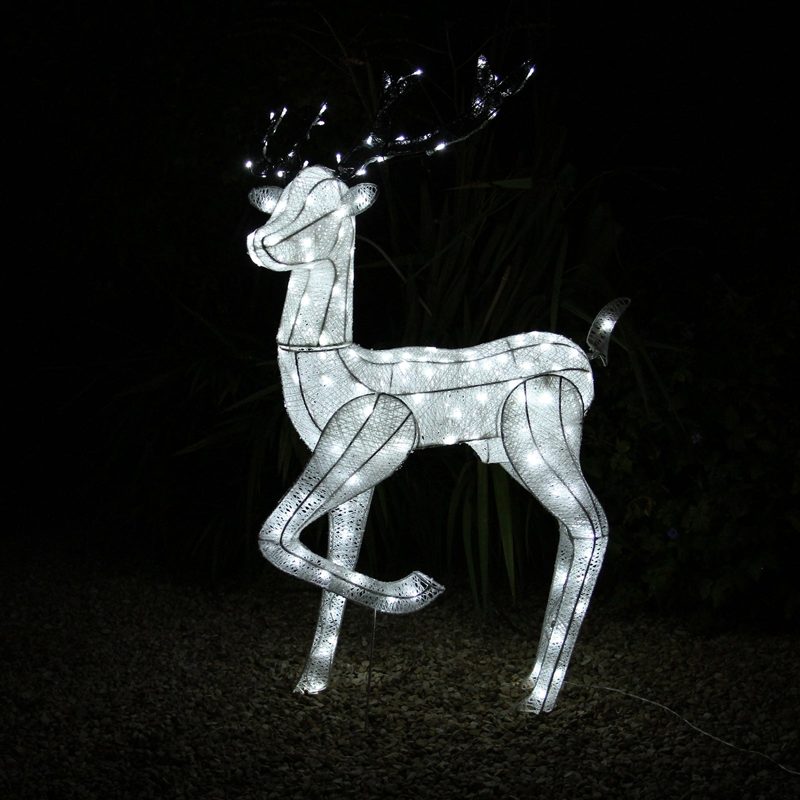 Large Light Up Stag Reindeer