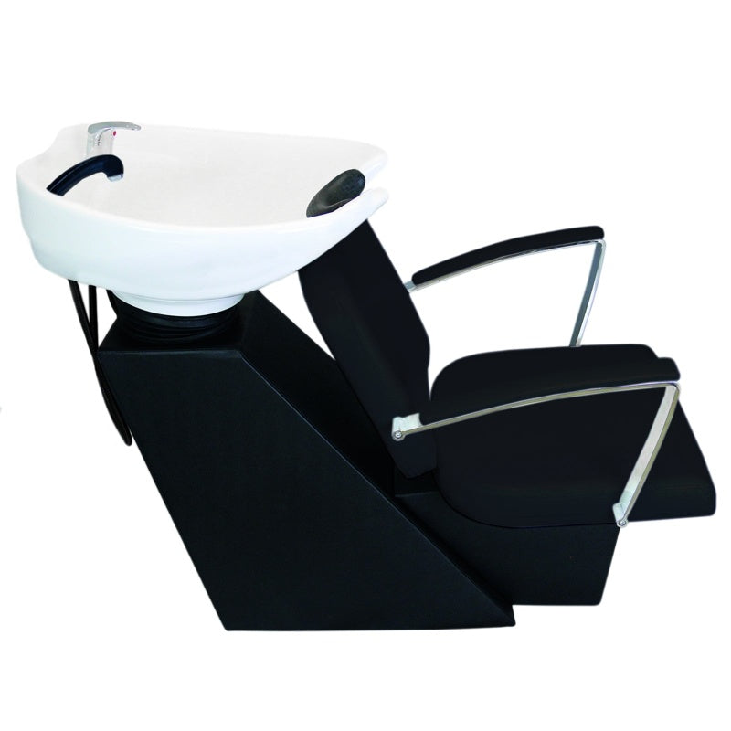 Salon Backwash Chair In Black