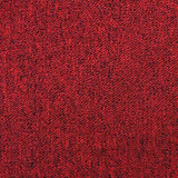 40 x Carpet Tiles 10m2 / Scarlet Red & Charcoal Black