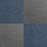 40 x Carpet Tiles 10m2 / Storm Blue & Anthracite