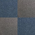40 x Carpet Tiles 10m2 / Storm Blue & Anthracite