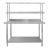 5ft Catering Bench With Double Over-Shelf