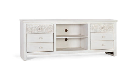 Giner and Colomer  Modern TV Stand With 6 Drawers And 2 Open Compartments