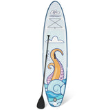 11 ft Inflatable Stand Up Paddle Board Surfboard with Aluminum Paddle Pump-11 ft