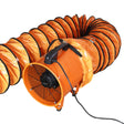 MAXBLAST Dust Extractor 300mm 550W 110V with 12m Duct