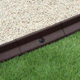 Flexible Lawn Edging Brown 1.2m x 20