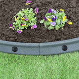 Flexible Lawn Edging Grey 1.2m x 28