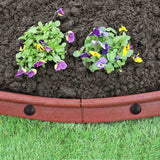 Flexible Lawn Edging Terracotta 1.2m x 16