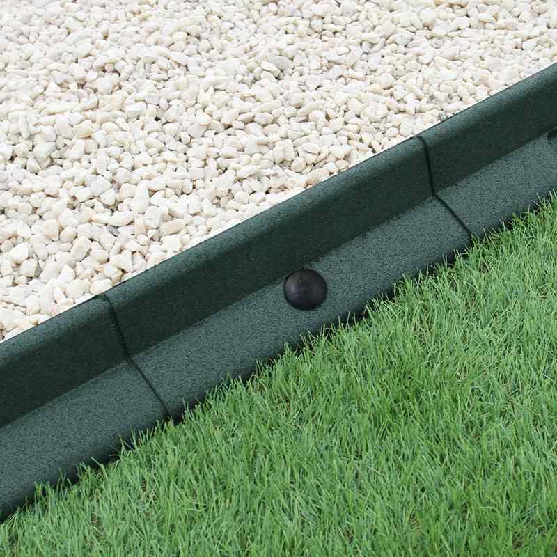 Flexible Lawn Edging Green 1.2m x 46