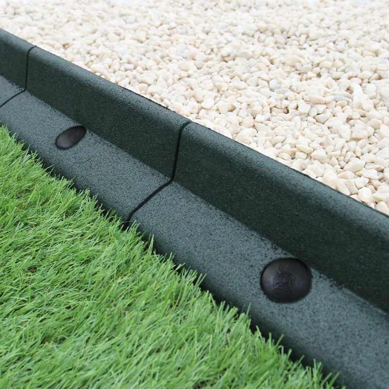 Flexible Lawn Edging Green 1.2m x 16