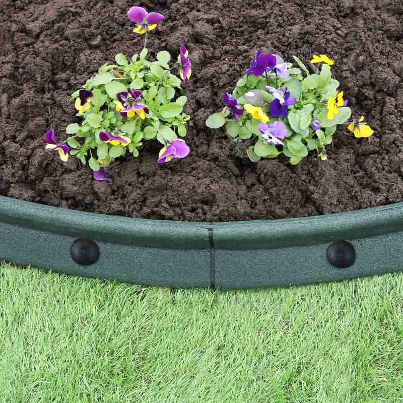 Flexible Lawn Edging Green 1.2m x 26