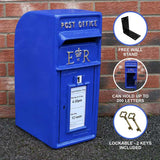 Blue Scottish Post Box
