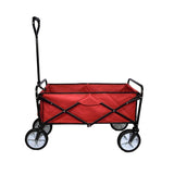 Foldable Garden Cart Red