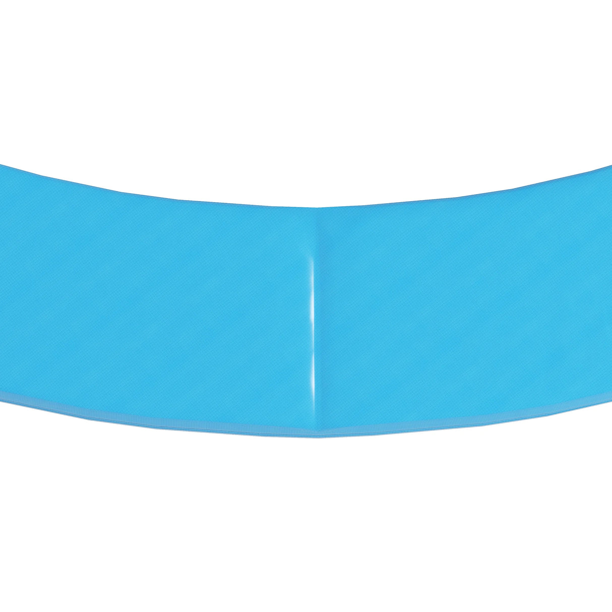 HOMCOM 12ft Trampoline Accessories Safety Pad 366cm Replacement Surround Padding Thick Foam Pads Light Blue