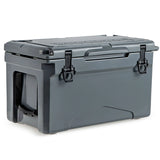 28L Rotomolded Cooler Insulated Portable Ice Chest-Dark Grey