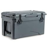 28L Rotomolded Cooler Insulated Portable Ice Chest-Dark Grey