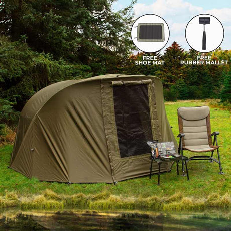 Fishing Bivvy 2-Man / 300cm with Overwrap