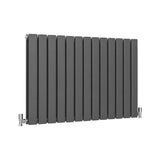 Designer Flat Panel Radiators Anthracite Grey 600mm x 910mm