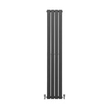 Designer Flat Panel Radiators Anthracite Grey 1600mm x 280mm