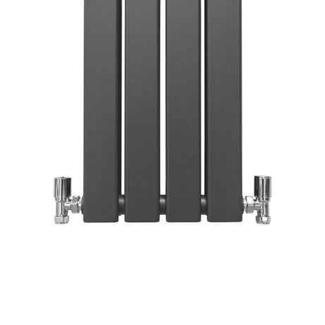 Designer Flat Panel Radiators Anthracite Grey 1800mm x 280mm