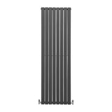 Designer Flat Panel Radiators Anthracite Grey 1800mm x 560mm