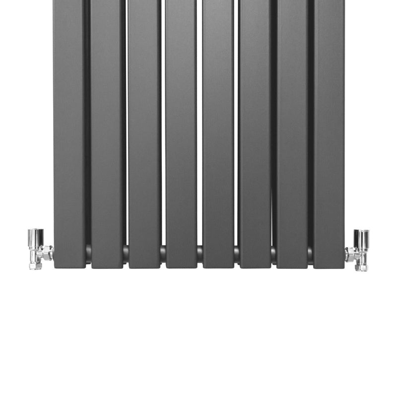 Designer Flat Panel Radiators Anthracite Grey 1800mm x 560mm