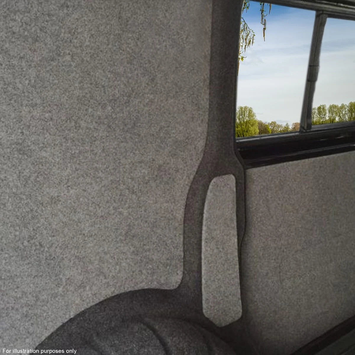 Van Carpet Lining Black