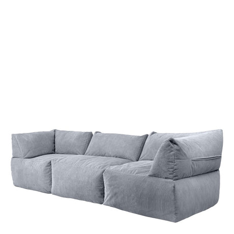 Tetra Floor Sofa - Charcoal Grey | 2 Corners, 1 Seat