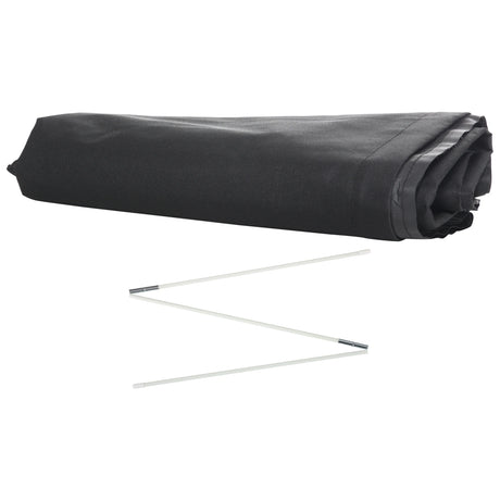 Outsunny Garden Parasol Cover Waterproof Outdoor Cantilever Banana Umbrella Protector 300D Oxford Fabric 240 x 48/70 cm for 3 m Cantilever Parasol