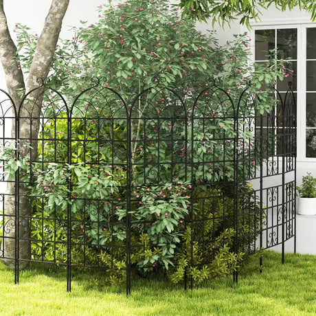2/4 Pack 71 x 20 Inch Metal Garden Trellis for Climbing Plants-Set of 2
