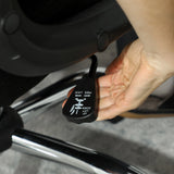 Vinsetto Linen-Look Swivel Office Chair - Black