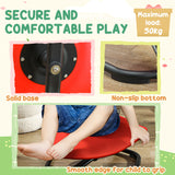 AIYAPLAY Sensory Spinning Chair for Kids, for Coordination, Balance, Red