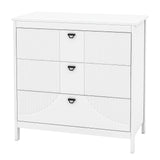 3-Modern Style Chest of Drawers Dresser Home Storage Cabinet-White