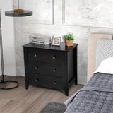 3 Chest of Drawers Nightstand for Bedroom