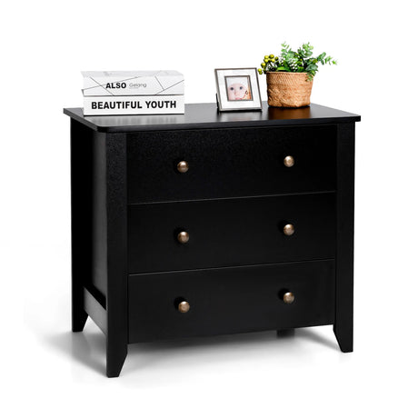 3 Chest of Drawers Nightstand for Bedroom