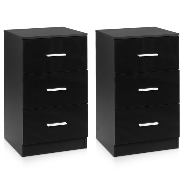 Set of 2x office cabinet with 3 drawers